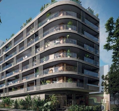 Apartamento na planta no Jardim Botânico | Arte